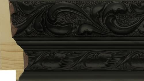 70mm Liguria black (high pattern)