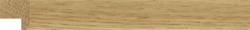 15mm Flat oak with slight rounded edges