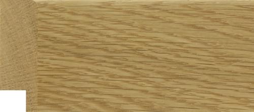 57mm Flat oak rounded back edge