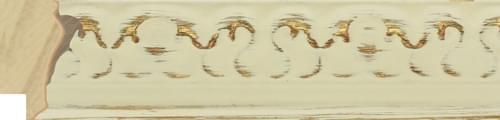 30mm Regency white wash gold burnish (high pattern)