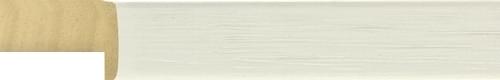 20mm Painted grain matt white