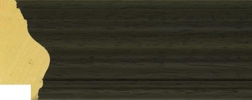 50mm Rounded painted black