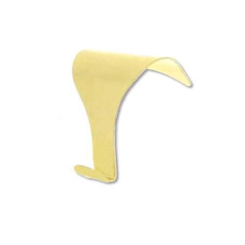 Picture rail hook - brass - x 2