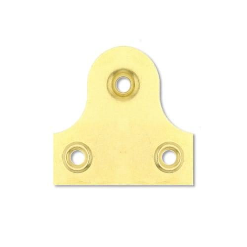 Picture plate - 50mm brass - x 2