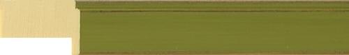 20mm painted vintage green
