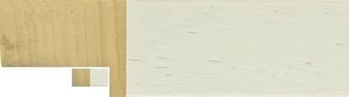 33mm Painted grain white 9mm white box