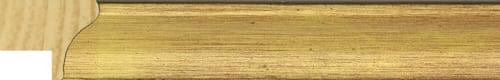 20mm Anjou antique gold with black back edge