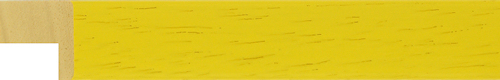 20mm Painted grain marigold yellow