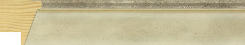 23mm Senza white and grey silver line