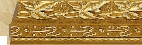 40mm ' Ornate decorative ' antique pale gold