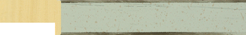 18mm Speckled duck egg blue