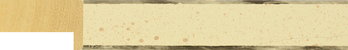 18mm Speckled pale ivory
