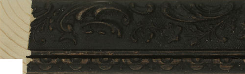 38mm Painted vintage black