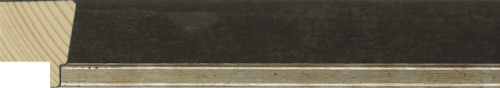 22mm Antique mottled black