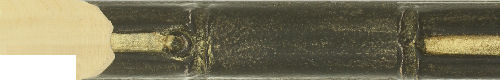 18mm Black bamboo gold