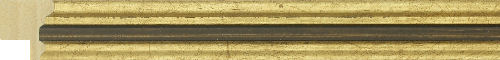 15mm Burnished gold brown line