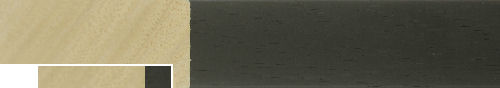 22mm painted grain black - 35mm black box
