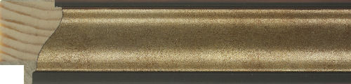 30mm Antique gold and black