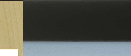40mm flat smooth black - 14mm light blue slip