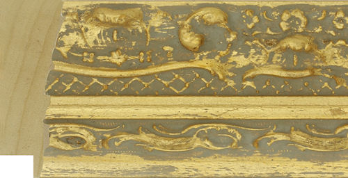 64mm Regency pale gold