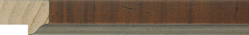20mm medium walnut - pewter and black