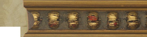 30mm Rustic burnished red (high pattern)