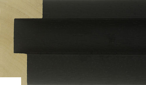 73mm Painted black 'coastal tray'