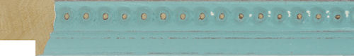 20mm Ornate distressed turquoise