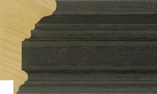 74mm 'Alpine' distressed black