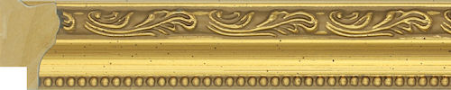 25mm Ornate gold