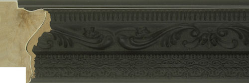 42mm Ornate Black